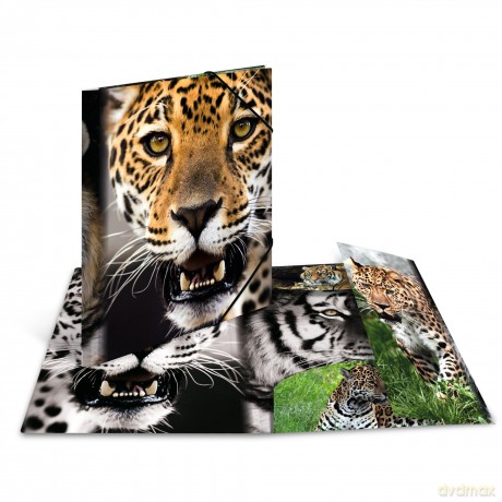 HERMA Sammelmappe A4 Leopard Polypropyle