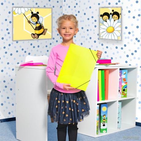 Herma: HERMA Sammelmappe Neon DIN A4 neon-gelb