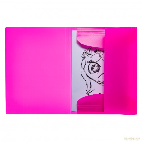 Herma: HERMA Sammelmappe Neon DIN A4 neon-pink
