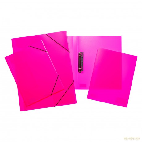 Herma: HERMA Sammelmappe Neon DIN A4 neon-pink