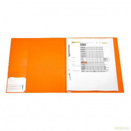 Herma: HERMA Schnellhefter Neon Kunststoff neon
