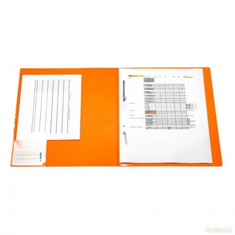 Herma: HERMA Schnellhefter Neon Kunststoff neon