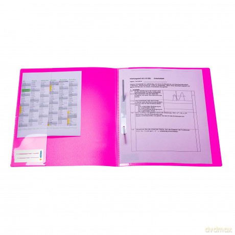 Herma: HERMA Schnellhefter Neon Kunststoff neon