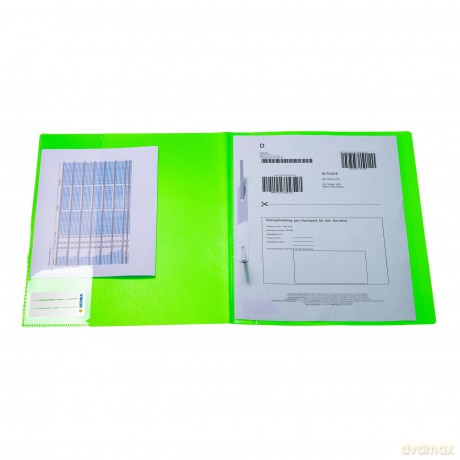 Herma: HERMA Schnellhefter Neon Kunststoff neon