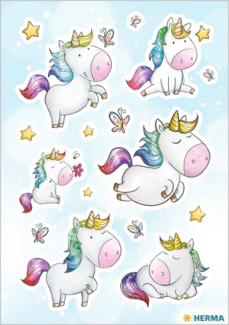 HERMA Sticker MAGIC Einhorn Sternenstaub
