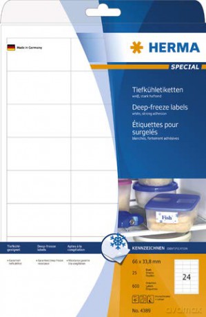 HERMA SuperPrint 4389/4389 66 x 33,8 mm