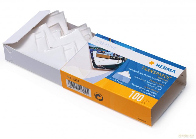 HERMA Transparol Fotoecken extra-gross