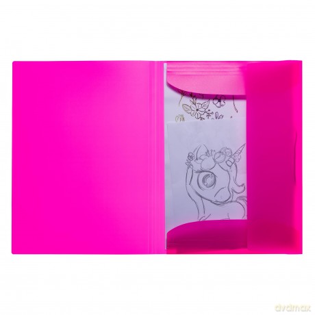 Herma: HERMA Zeichenmappe Neon DIN A3 neon-pink