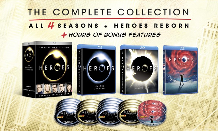 Heroes: The Complete Collection [21xBlu-Ray]