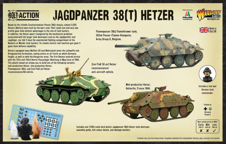 Warlord Games Ltd: Hetzer Hetzer