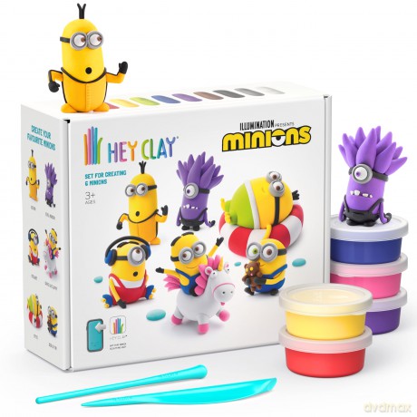 Hey Clay - Minions - 15 bakjes klei
