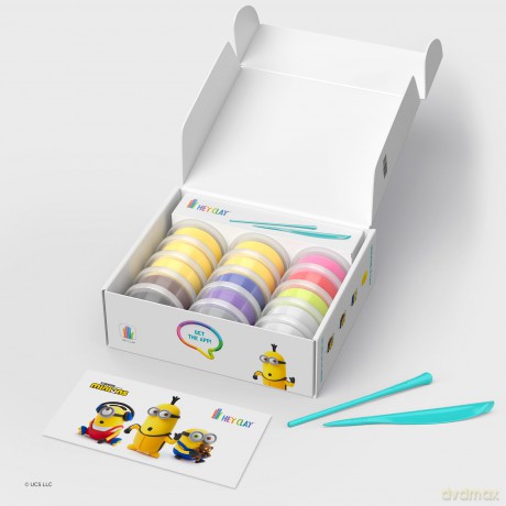 Hey Clay - Minions - 15 bakjes klei