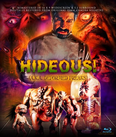 Hideous Aka Deformed Freaks [Blu-Ray]