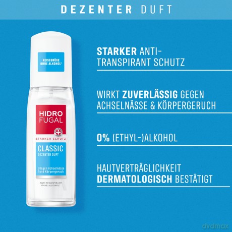 HIDROFUGAL CLASSIC ZERSTUBER Deo-Spray
