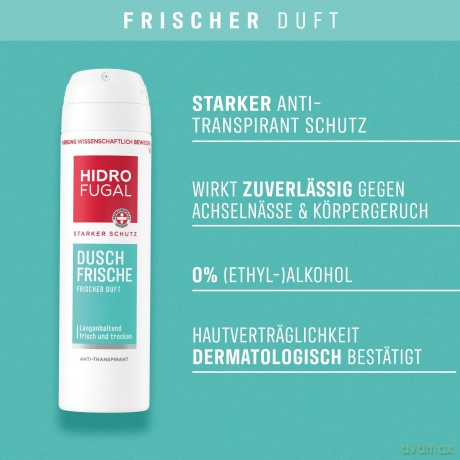 HIDROFUGAL DUSCH FRISCHE Deo-Spray 150,0
