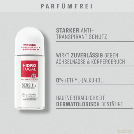 HIDROFUGAL SENSITIV Deo-Roller 50,0 ml