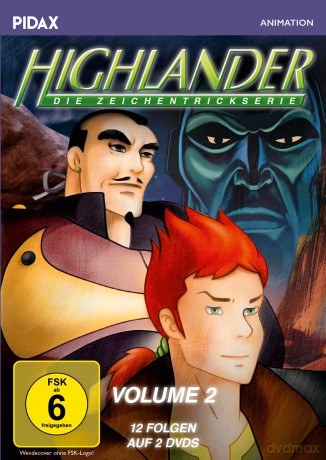 Highlander - Die Zeichentrickserie - Vol. 2 [2DVD]