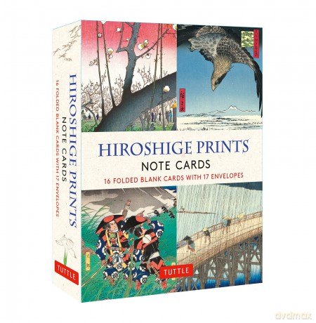 Hiroshige Prints 16 Note Cards [KSIĄŻKA]