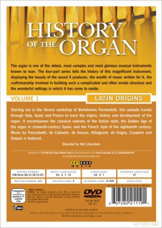 History of the Organ - Vol. I [DVD]