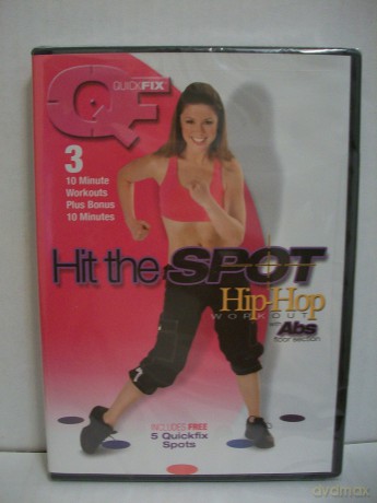 Hit the Spot Hip Hop Workout with Abs Floor Section [DVD]