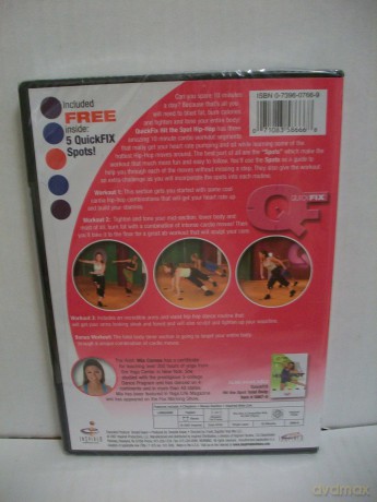 Hit the Spot Hip Hop Workout with Abs Floor Section [DVD]