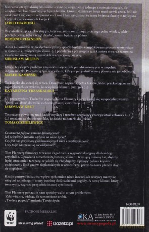 Twórcy pogody. Historia i przyszłe skutki zmian klimatu - Tim Flannery [KSIĄŻKA]