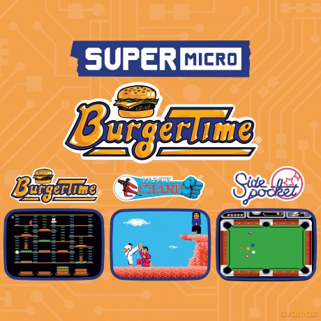 HMT Super Micro - BurgerTime Keychain Gamer