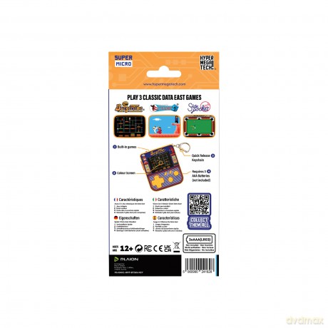 HMT Super Micro - BurgerTime Keychain Gamer