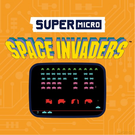 HMT Super Micro - Space Invaders Keychain Gamer