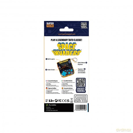 HMT Super Micro - Space Invaders Keychain Gamer