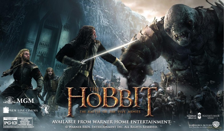 Hobbit The: The Battle Of The Five Armies (2014) [Blu-Ray]