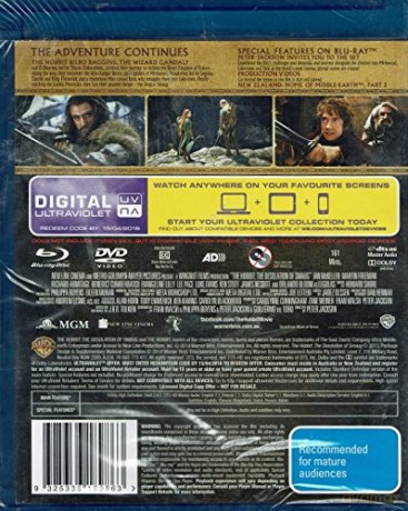 Hobbit: Desolation Of Smaug -Br+Dvd- [DVD]