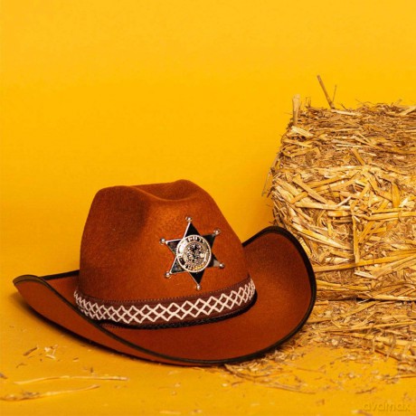 Hoed Sheriff Junior Bruin
