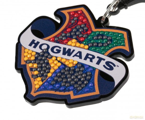 Hogwarts Badge Crystal Art Bag Charm
