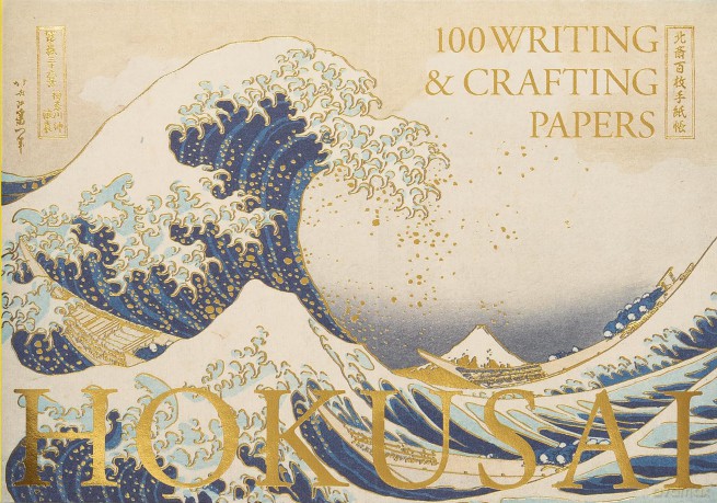 Hokusai 100 Writing Crafting Pa [KSIĄŻKA]