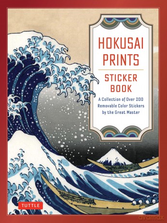 Hokusai Prints Sticker Book [KSIĄŻKA]