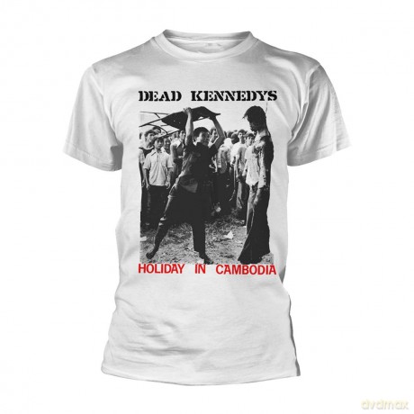 Dead Kennedys: Holiday In Cambodia (White)