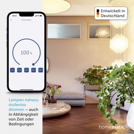 Homematic IP Dimmaktor Unterputz - Phase