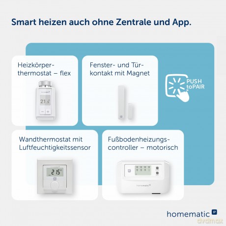 Homematic IP Heizkśrperthermostat - Flex