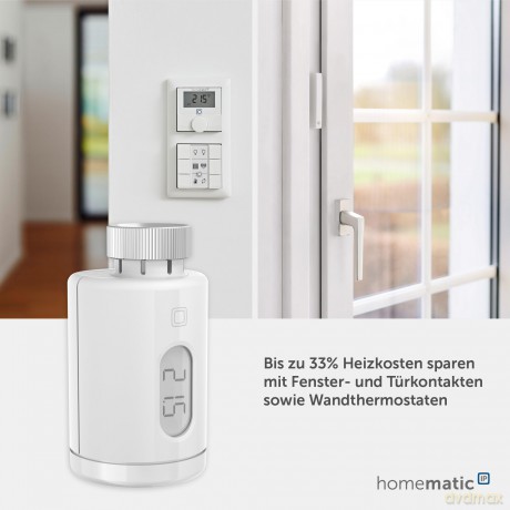 Homematic IP Heizkśrperthermostat - pure