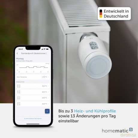 Homematic IP Heizkśrperthermostat - pure