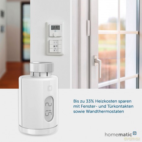 Homematic IP Heizkśrperthermostat - pure