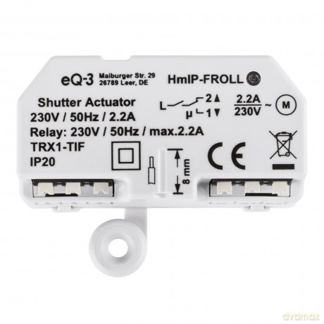 Homematic IP Rollladenaktor - Unterputz