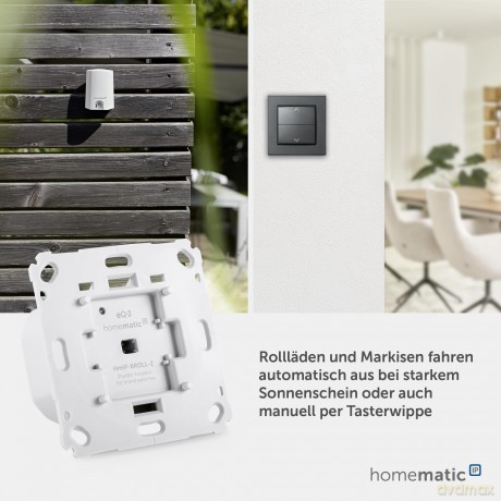 Homematic IP Rollladenaktor fźr Markensc