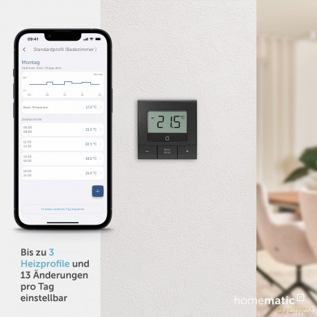 Homematic IP Wandthermostat - basic, ant