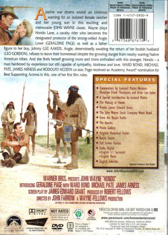 Hondo (1953) [DVD]