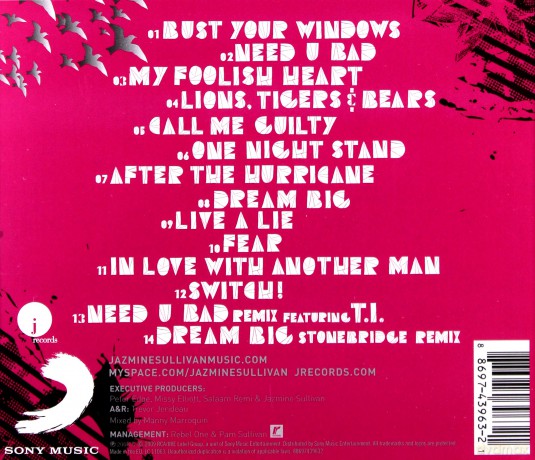 Jazmine Sullivan: Fearless [CD]