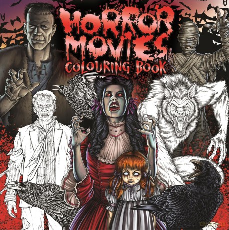 Horror Movies Colouring Book [KSIĄŻKA]