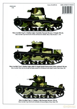 Vickers 6-ton Mark E. Tank Power vol. LXXXIII 322 - Rajmund Szubański, Janusz Ledwoch, Janusz Magnuski [KSIĄŻKA]