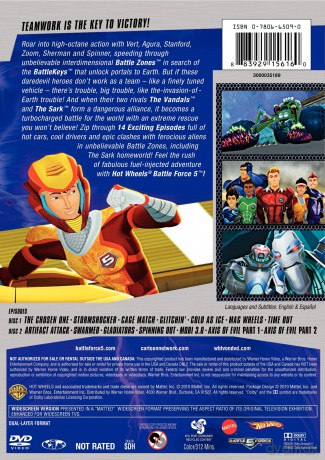 Hot Wheels Battle Force 5: Season 1 Pt.2 [2DVD]